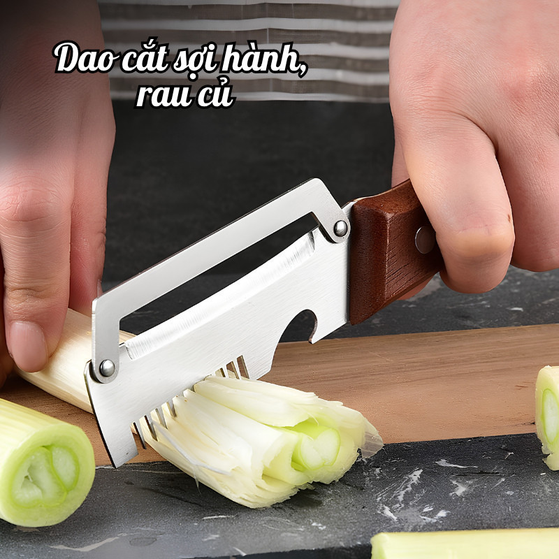 Dao Nạo Rau Củ 3 Trong 1 Đa Năng - Dao Cắt Sợi Hành, Nạo Vỏ, Khui Nắp Chai Tiện Lợi Trợ Thủ Nấu Ăn