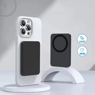 [JLK] PD20W Sạc nhanh 10000mAh Kim loại từ tính không dây cho iPhone Samsung XiaoMi, v.v. Pin phụ trợ di động