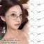 Kính Râm Kim Cương Bling Phong Cách Y2k, Khung Kim Loại, Form Bầu Dục Cho Nam Nữ