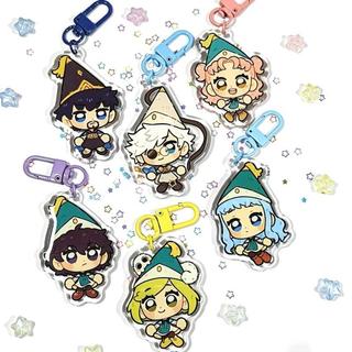 Witch Hat Atelier Keychain Cute Anime Coco Tetia Richeh Agott Qifrey Olruggio Acrylic KeyChain Pendant Bag