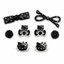 Set charm Hello Kitty gắn dép siêu kute Sweet đen dễ thương