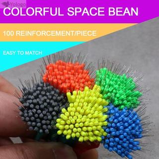 YOLOGO - Bộ 200 Nút Chặn Bobber Câu Cá, Cao Su Trong Suốt, Độ Đồng Tâm Cao, Thân Thiện với Hồ Sông và Biển
