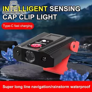 Đèn kẹp Tween duj nắp cảm ứng cường độ cao - Siêu sáng cho đi bộ đường dài và câu cá ngoài trời
