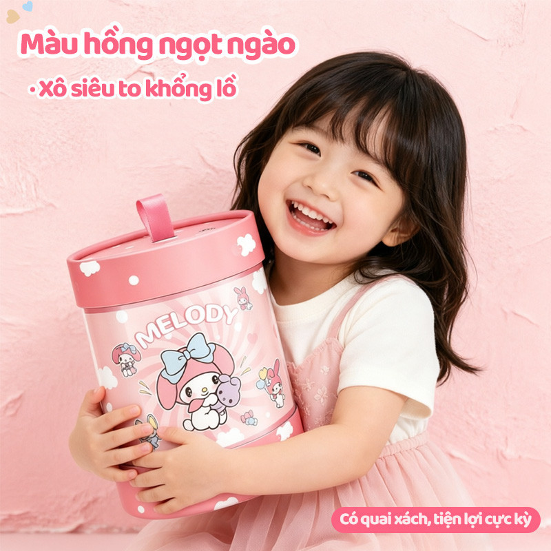 Hộp Quà Văn Phòng Phẩm Màu Hồng – Set Đồ Dùng Học Tập Hoạt Hình Dễ Thương Tặng Bé Gái 1/6 Sinh Nhật