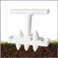 Dụng cụ làm vườn Dibber Công thái học T-Handle cấy hạt giống Vườn Dibber có đánh dấu độ sâu cho giường nâng mueadsyvn