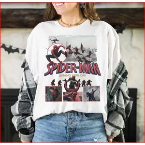 Áo Thun Mềm Siêu Anh Hùng Người Nhện Peter Parker từ Disney