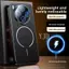 Ốp Lưng Cho Vivo X300 Pro X200 Pro X200FE Da Sang Trọng Nhẹ Và Mỏng PC Backboard Từ Tính Thu Hút Chống Rơi Vỏ Điện Thoại