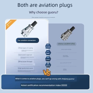 ZHCN ZHCN Air Plug WS20 Cable Connector Square Ổ cắm ba lõi bốn chân-15 lỗ ngược TQ + Z