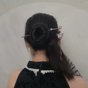 Phong Cách Trung Hoa Ruyi Bướm Tua Rua Kẹp Tóc Nữ Cao Cấp Phong Cách Trung Hoa Kẹp Tóc Đầu Lưng Retro Phong Cách Tòa Án Kẹp Tóc