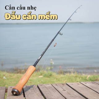 Cần câu bằng sợi thủy tinh Ul Light Nước mặn Quay cực Du lịch Nhỏ gọn Bền