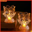 Linh hồn| Đèn nến không dây Đèn nến chạy bằng pin Đèn nến trong suốt Lotus LED Flameless, Nến mô phỏng điện cho gia đình, phòng ngủ, đám cưới, kỷ niệm, Giáng sinh P