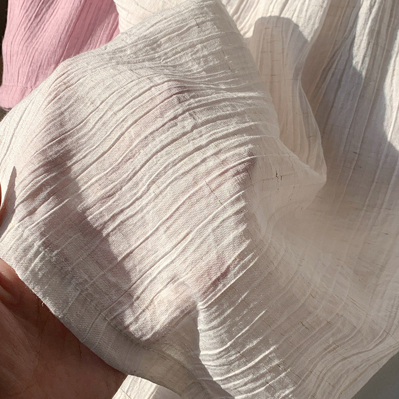 Quần short vải lanh Cotton màu kẹo cho bé gái mùa hè dáng rộng phong cách 90-150 Size 47GL