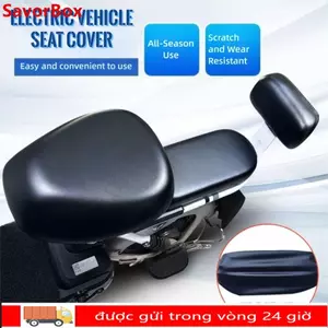 Vỏ đệm SAVORBOX, Vỏ bọc ghế xe điện đa năng bằng da, Vỏ bọc ghế sau chống nước chống nắng