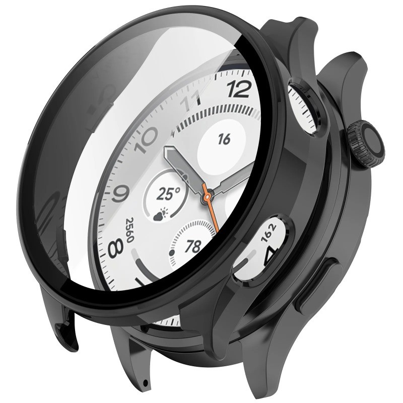 Ốp Bảo Vệ Có Màn Hình Kính Cường Lực Bảo Vệ 2 Trong 1 Cho xiaomi watch S5 Ốp Lưng Cho Mi S5 watchS5​ Phụ kiện vỏ đồng hồ