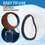 4 Bộ khuếch tán ánh sáng 18cm, Vỏ đèn khuếch tán mềm Bộ khuếch tán bóng đèn trắng, dành cho bộ phản xạ nhấp nháy Studio