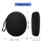 Btsg Túi đựng tai nghe thân thiện với du lịch Vải EVA gia cố Thiết kế quản lý cáp thông minh cho QC25 QC35II