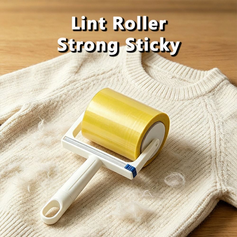 DAYBREAK Lint Roller, Băng dính ngược Chất tẩy lông thú cưng dính chắc chắn, Máy hút bụi cầm tay đa chức năng Du lịch tại nhà