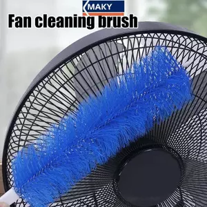 MAKY Quạt Bàn Chải Có Thể Uốn Cong Microfibre Duster Hộ Gia Đình Bụi Tẩy Sạch Bàn Chải Cho Điều Hòa Không Khí Nội Thất Màn trập Xe Bụi VN