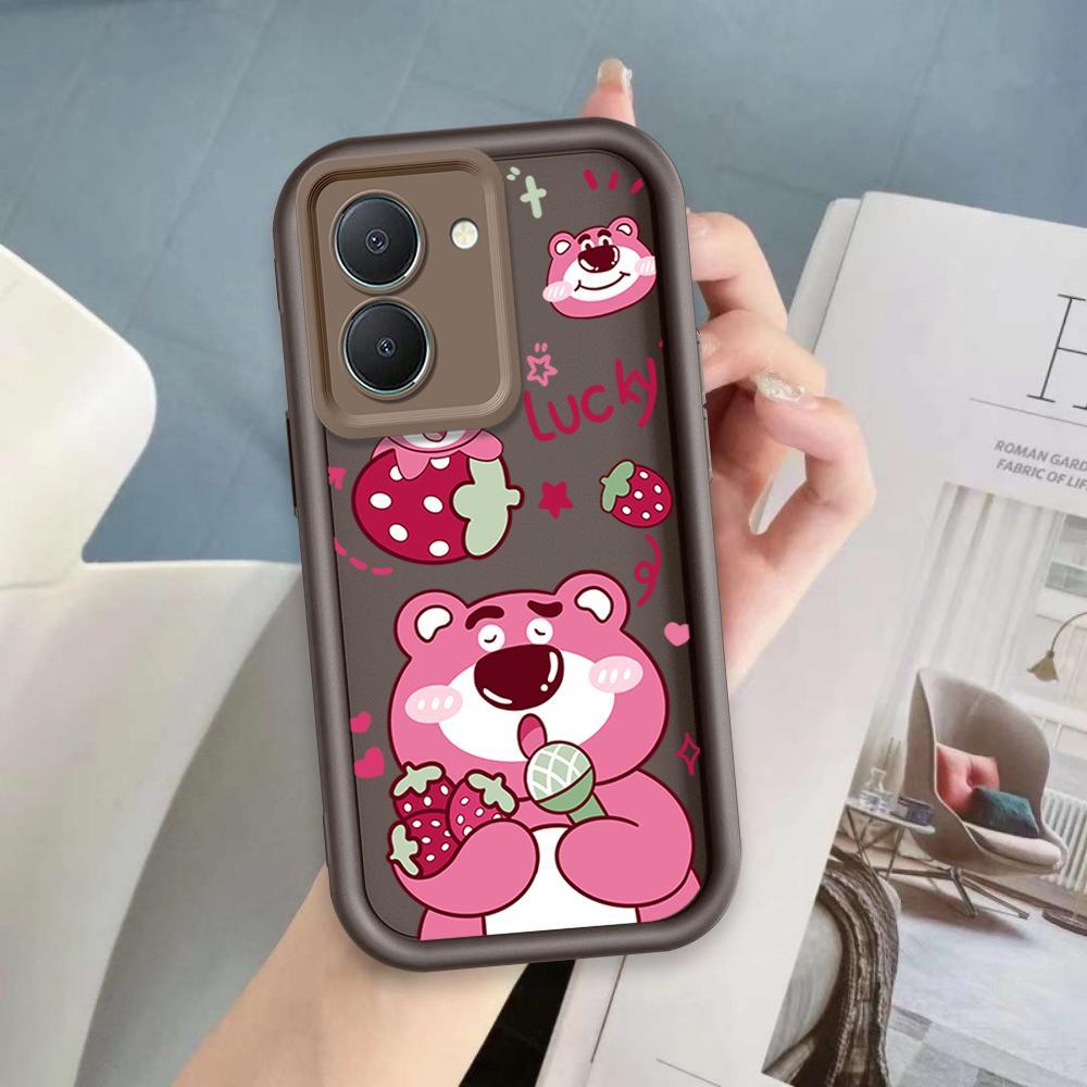 Vỏ Cho VIVO Y03 Y03T Y18 Y18S 4G Y28S Vỏ Điện Thoại Mềm Silicon Hoạt Hình Câu Chuyện Đồ Chơi TPU Lotso Angel Eye Ốp Lưng Chống Sốc