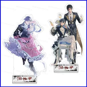 SQ3 Đen Butler Đứng Tấm Sebastian · Michaelis Acrylic Đứng Ký Hiệu Để Bàn Trang Trí QS3