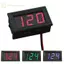 Ge Kỹ Thuật Số Vôn Kế 2 Dây DC 5V Đến 120V Điện Áp Kỹ Thuật Số Displayponents Điện Xe Đồng Hồ Đo Chống Ngược Kết Nối n