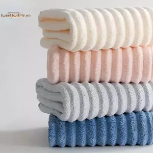 TRTR Hộ Gia Đình Bọc Khăn Tắm Mềm Thiện Tính Thấm Hút Khăn Thể Thao Đi Biển VN
