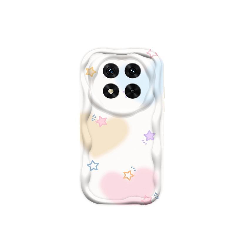 Thích hợp cho Redmi Note 14 Pro 4G 5G 3D Điện thoại thông minh TPU mềm nơ tình yêu Vỏ điện thoại chống sốc