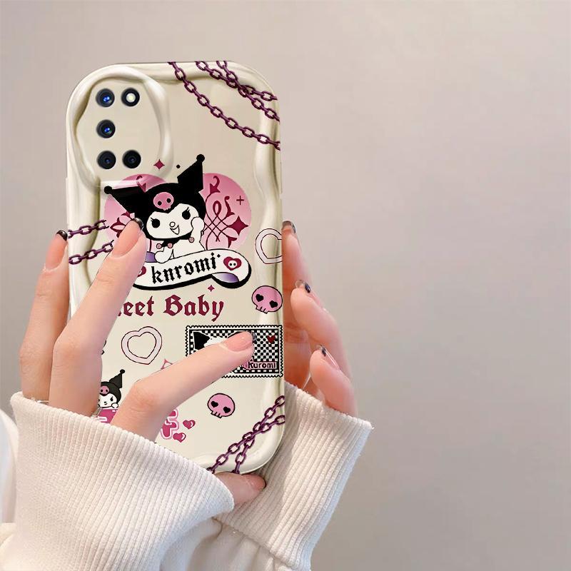 Thích hợp cho điện thoại thông minh 3D OPPO A52 A72 A92 TPU mềm Kuromi Cinnamoroll Vỏ điện thoại chống sốc