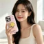 Dễ Thương INS Từ Điện Thoại Cầm Chân Đế Có Gương Sáng Tạo 3D Hoạt Hình Ngôi Sao Vàng Gấp Giá Đỡ Ngôi Sao Để Bàn Giá Đỡ Cho Iphone