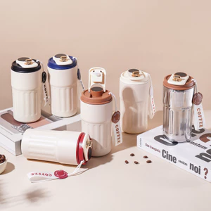 Cốc giữ nhiệt nữ 00616|dung tích 420ml|cốc cà phê giữ nhiệt|hiển thị nhiệt độ|cốc nước giữ nhiệt đẹp mắt nữ|nhỏ gọn dễ mang theo|cốc inox không gỉ|cốc đi chơi đi làm