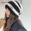 AqToCna Mùa Đông Sang Trọng Beanies Mũ Đan Dễ Thương Cho Nữ Bé Gái Dễ Thương Bịt Tai Mũ Dệt Kim Chống Gió Cho Thời Tiết Lạnh AqToCna