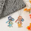 Phim hoạt hình sáng tạo Hoạt hình Brui Series Vòng cổ hợp kim Trang sức kim loại dễ thương
