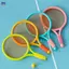 XOITOP Trẻ Em Cầu Lông Raets Bộ Nhẹ Trẻ Em Tennis Cầu Lông Đồ Chơi Trẻ Em Vợt Tennis Có Bóng Cho Trò Chơi Gia Đình VN