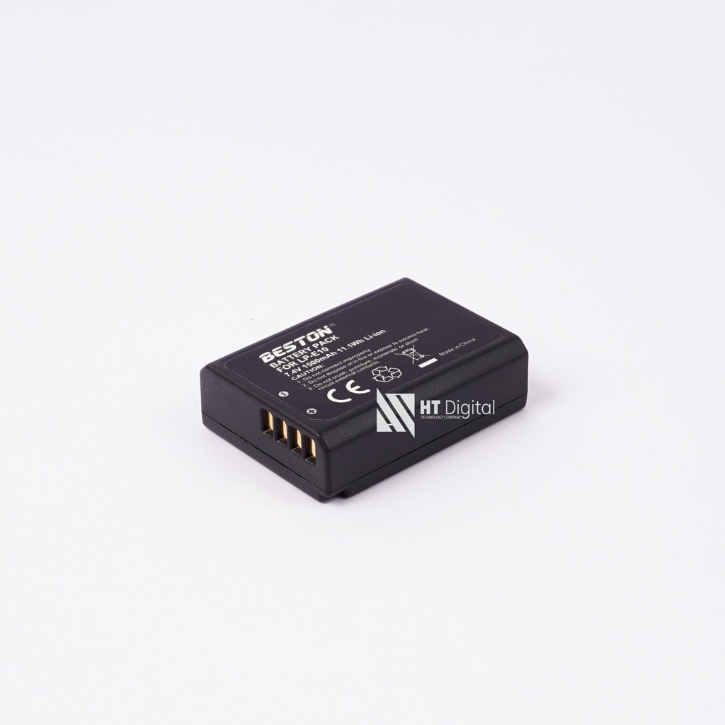 Pin máy ảnh và sạc pin máy ảnh Beston LP-E10 Cho máy ảnh Canon EOS Rebel T3 T5 T6 Kiss X50 Kiss X70 1100D 1200D 1300D