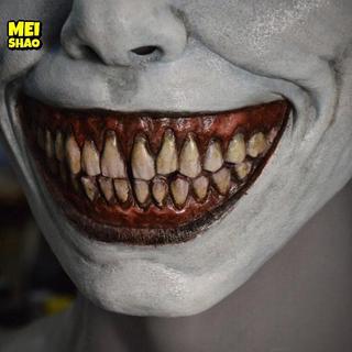 MeiShao Mặt nạ tiệc Halloween Creepy Smile Demons The Evil Cosplay Đạo cụ sân khấu Hiển thị đẹp
