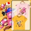 GN Super Mario Toad thoải mái áo thun mềm mùa hè Áo thun ngắn tay Anime NG