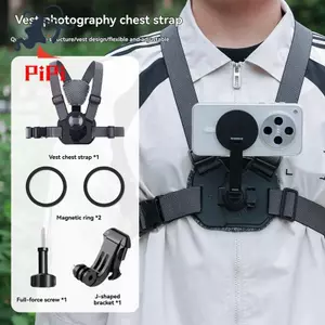Dành cho dòng máy ảnh hành động Dây đeo Vest tháo nhanh- Phụ kiện quan điểm cá nhân
