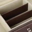 Hộp đựng trang sức đồng hồ STABFOAM, Hộp quà trang sức 12 khe màu nâu, Chất liệu da thanh lịch Đồ trang trí hai lớp hai mục đích Bao bì quà tặng