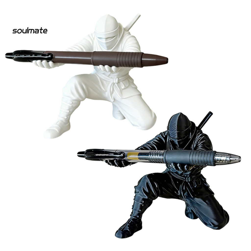 Linh hồn| Giá đựng bút/kéo 3D in hình Ninja cho bàn làm việc – tổ chức đa năng cho văn phòng, gaming, Southeas