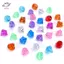 HFTOY 1 Hộp Tiệc Confetti Cưới Giáng Sinh Nhựa Cho Trẻ Em Đồ Chơi Pha Lê Đá Quý Kim Cương Trang Sức Kho Báu Ngực Cướp Biển Đạo Cụ Làm Đầy ~