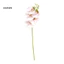 Linh hồn| Nhánh Hoa Nhựa Thực Tế Hoa Lan Nhân Tạo Cảm Ứng Thật Hoa Lan Giả 5 Đầu Phalaenopsis Lụa Hoa Nhân Tạo Cho Văn Phòng Tại Nhà Trang Trí Trong Nhà Bàn