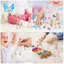 7 Chiếc Trống Bằng Gỗ Hoạt Hình Hình Hình: DIY Tranh Robot Nhân Vật Chung Nhân Vật Robot Peg Doll Cho DIY