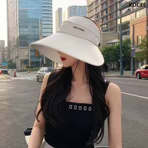 Mũ Chống Nắng Nữ Mũ Chống Nắng Mùa Hè Mũ Chống Nắng Nữ Băng Lụa Trống Top Mũ Vành Lớn Chống Tia Cực Tím Thường Ngày Phù Hợp Với