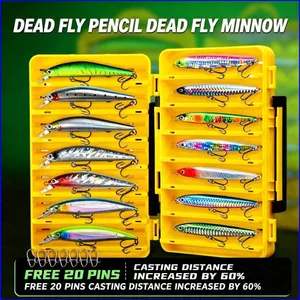SQ3 Minnow Pencil Hệ thống chuyển trọng lượng Mồi câu cá Mồi đúc đường dài QS3