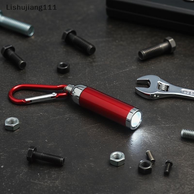 Đèn pin móc khóa LED Mini LIS, kính thiên văn, chống nước để cắm trại HUJ