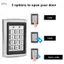 Apill Bàn phím điều khiển truy cập cửa thẻ RFID với bảo mật đèn nền