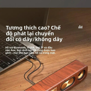 Loa Bluetooth để bàn âm thanh nổi 4 loa Bluetooth 5.0 pin 2400mAh hỗ trợ đàm thoại nghe nhạc chất lượng cao