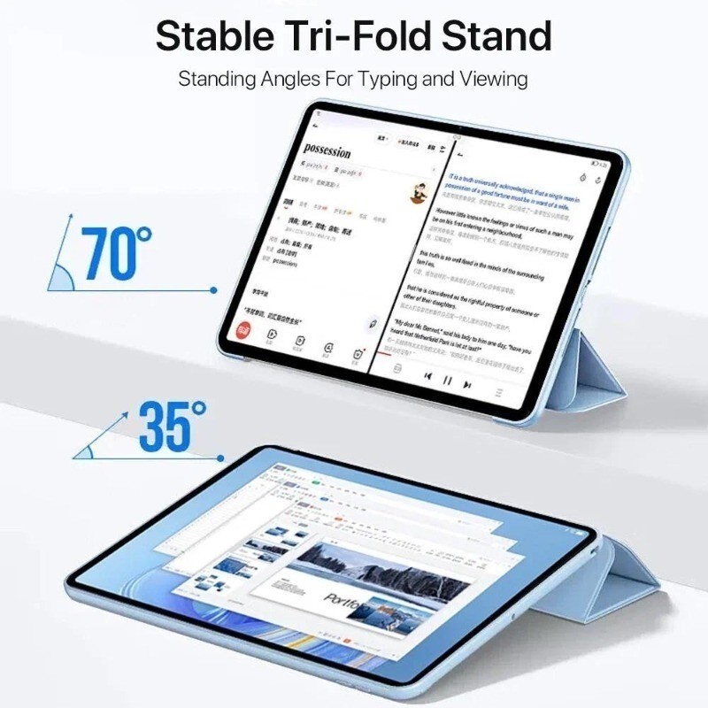 Ốp điện thoại Máy Tính Bảng Cho vivo Pad 6 5e 5 3 2 Pro 11 12.1 12.3 Mềm TPU Lưng Đứng Vỏ Máy Tính Bảng Cho vivo Pad SE 12.3 Air 11.5 Vỏ Silicon Chống Trầy Xước