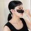COCODECOVED 20 Chiếc Nắp Mũi Dùng Một Lần, Mặt nạ Máy Lọc Không Khí Nhẹ Chống Bụi, Chống Dị Ứng Không Dệt Thoáng Khí Màu Trơn Chống Sương Mù Mặt nạ Mũi Mùa Đông