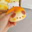 < Pluscloth > Bánh mì dính phục hồi chậm Giảm căng thẳng Bóp bóng xốp Pu mềm Đồ chơi thần tài cảm giác cho trẻ em Người lớn Hỗ trợ tập trung lo âu Công cụ giảm căng thẳng Đồ chơi xốp đàn hồi Viscoelastic